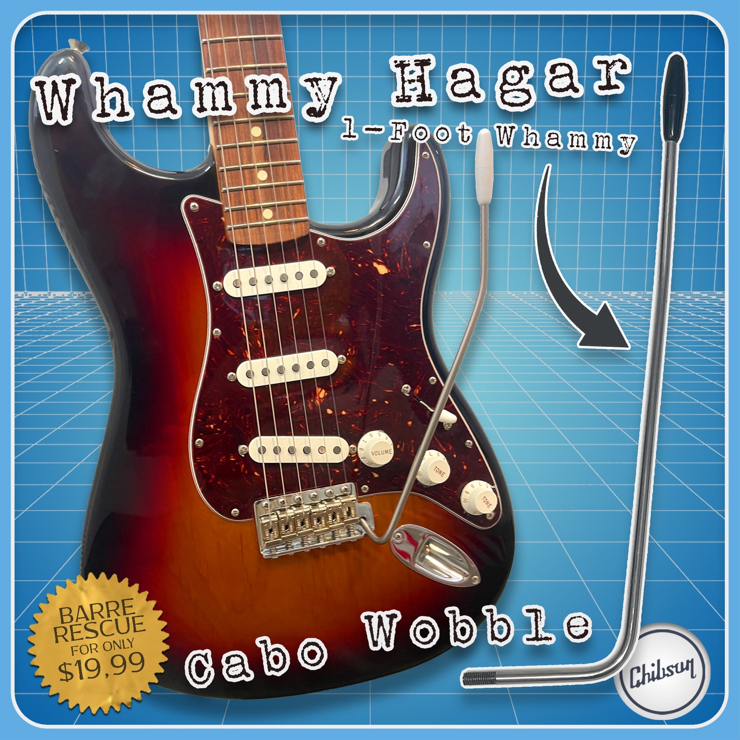 Wild Whammies - Whammy Hagar (1-Ft)
