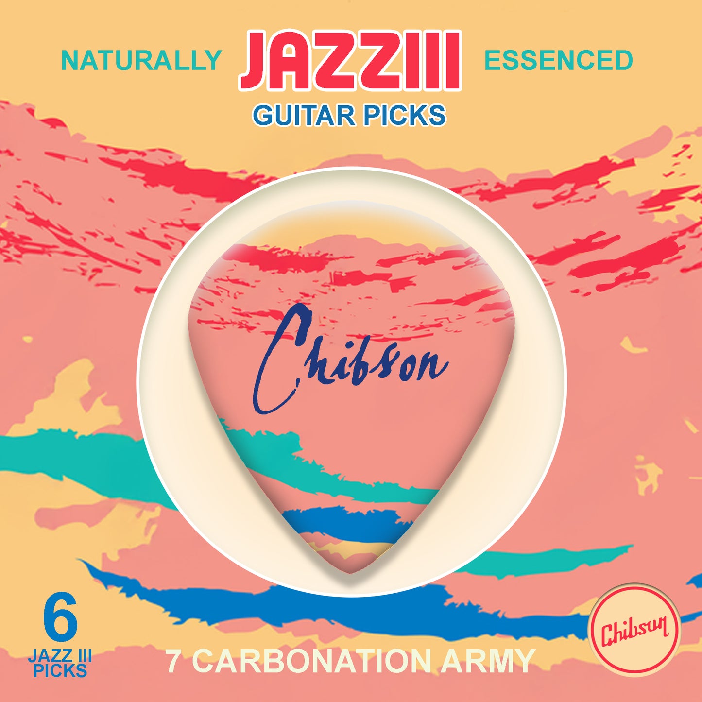 Tone Quencher Jazz III Picks (6-pack)