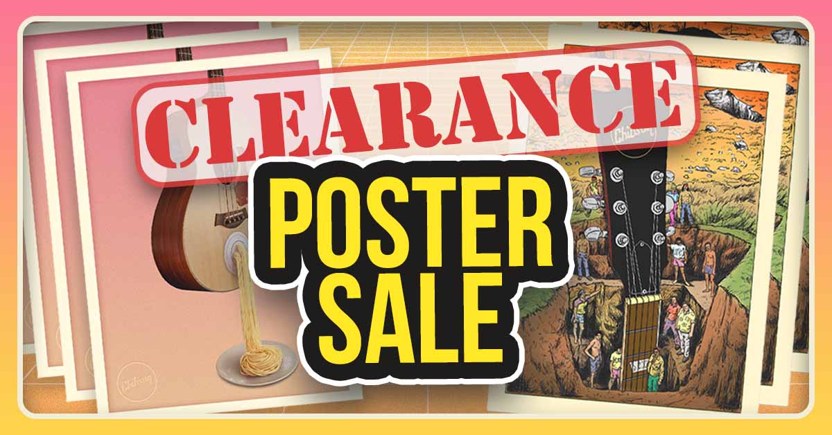 Chibson Poster Clearance Sale!