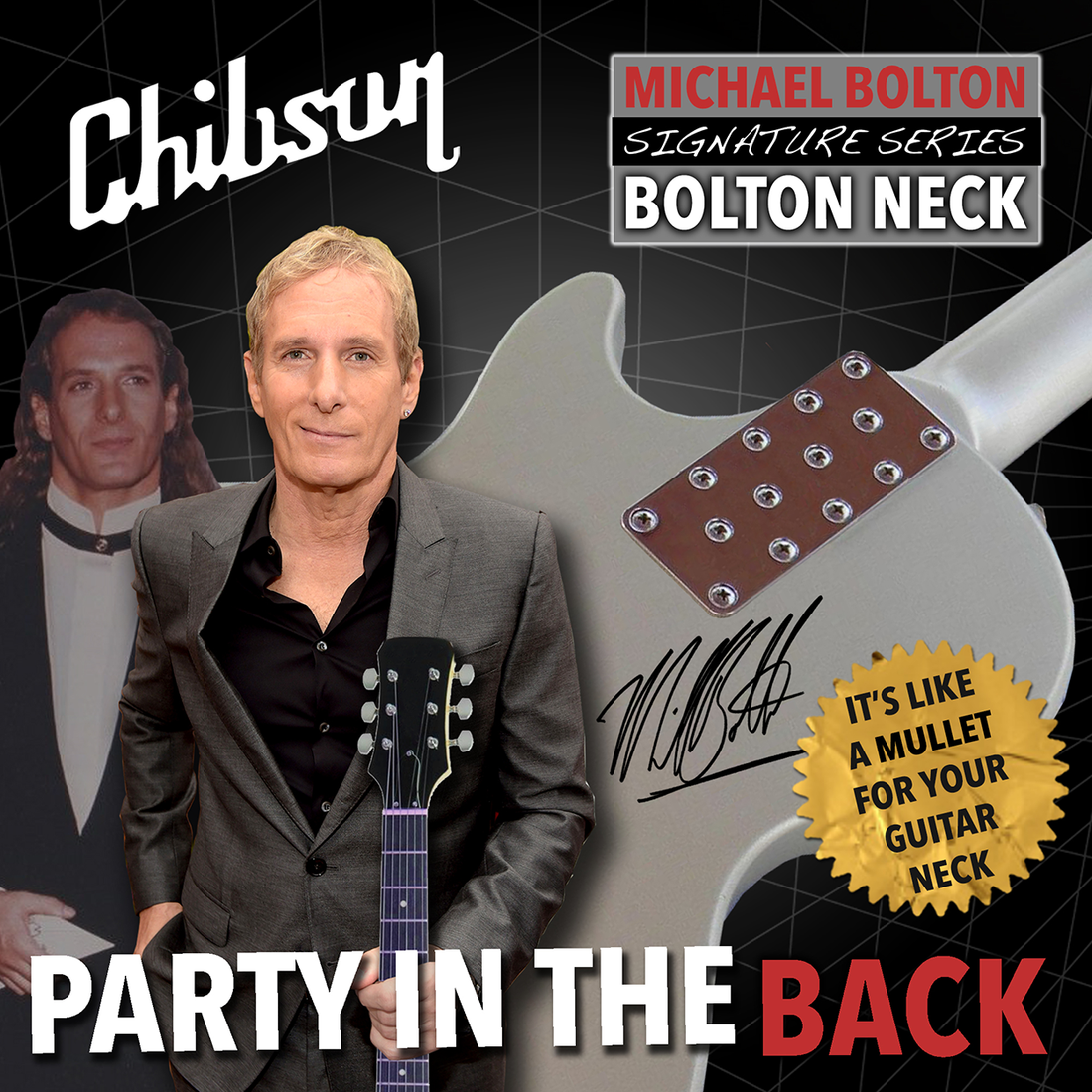 Michael Bolton Neck