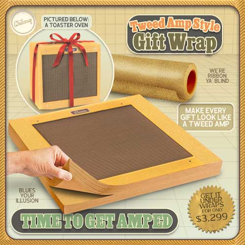 Tweed Gift Wrap