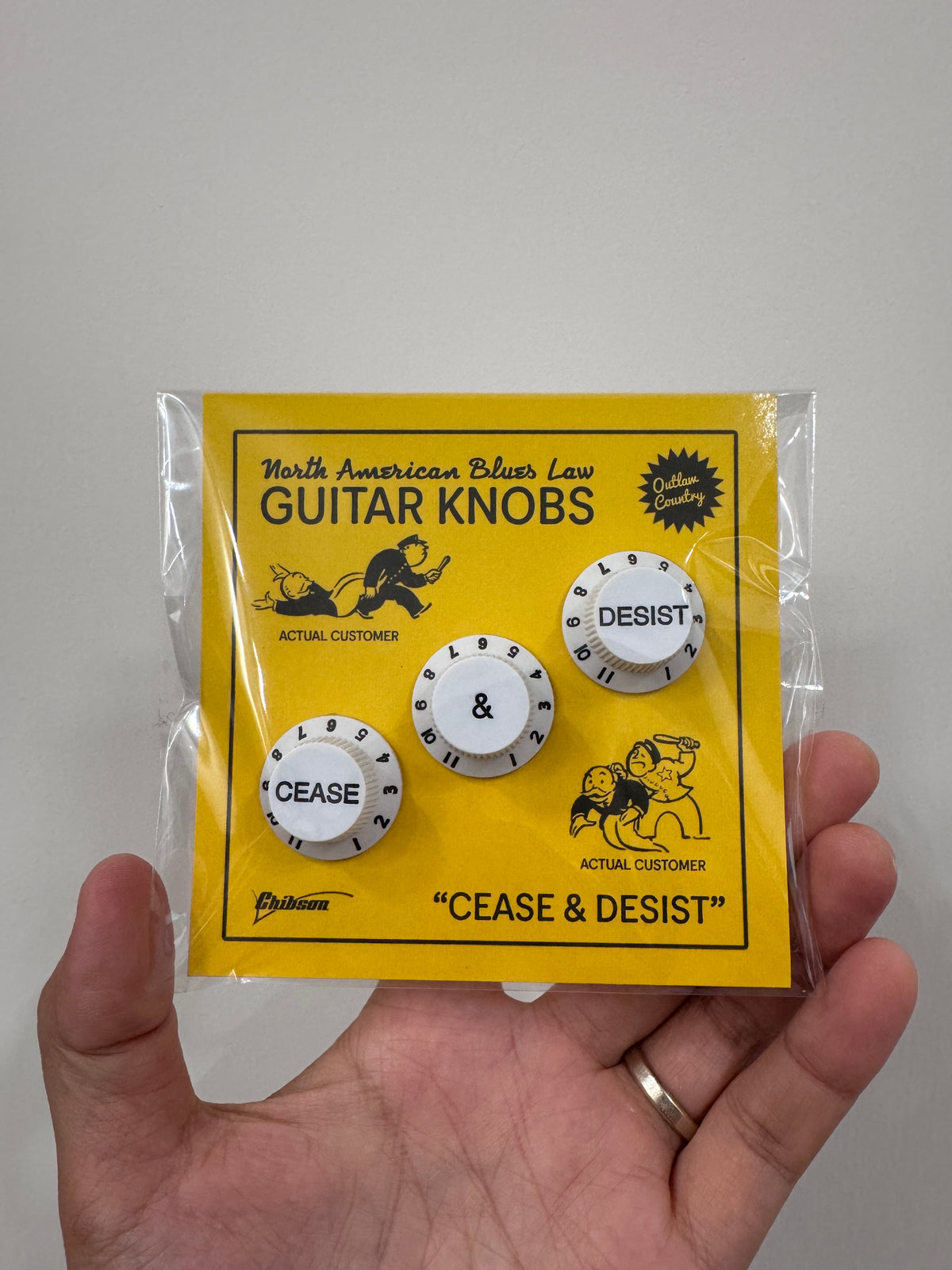 Cease & Desist Knob (3-Pack)