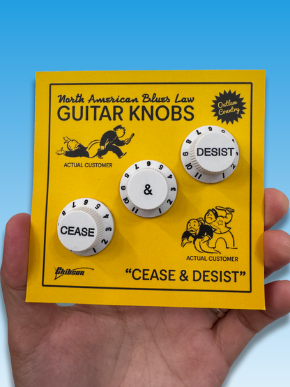 Cease & Desist Knob (3-Pack)