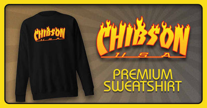 Chibson Flame Logo Premium Sweatshirt
