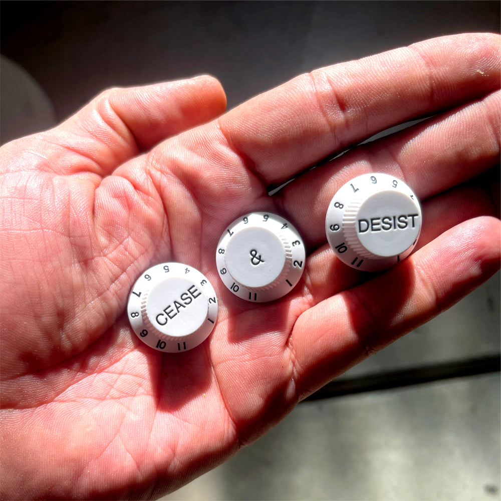 Cease & Desist Knob (3-Pack)