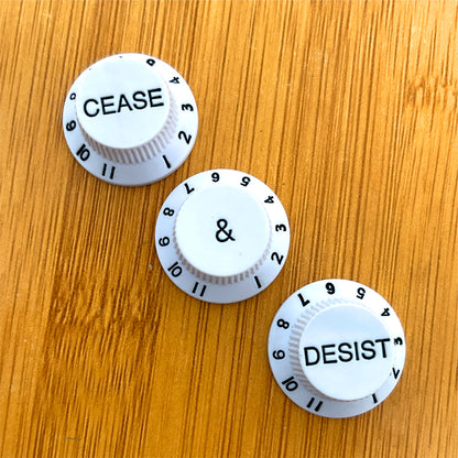 Cease & Desist Knob (3-Pack)