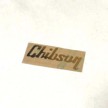 Gold Foil Chibson Headstock Decal (2 Pack)