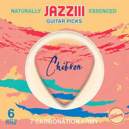 Tone Quencher Jazz III Picks (6-pack)